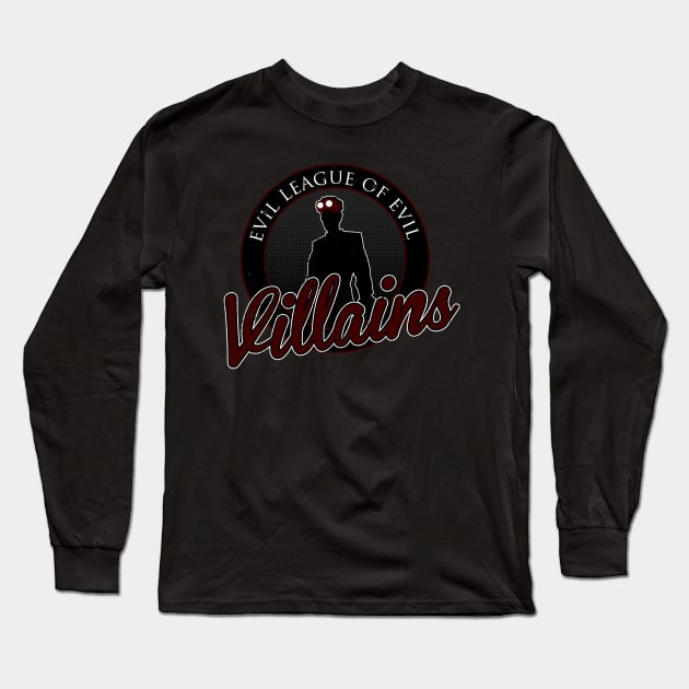 Evil League of Evil Villains Long Sleeve T-Shirt by alecxps